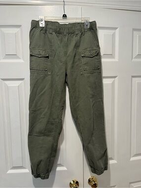 aerie Olive Green Cargo Jogger Pants
